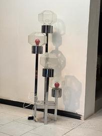 Lampada da terra Space Age vintage