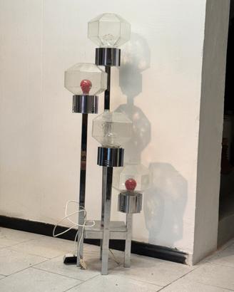 Lampada da terra Space Age vintage