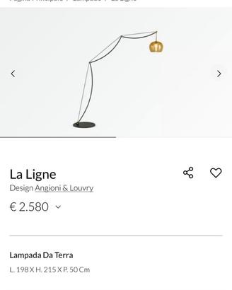 Lampada da terra Roche Bobois