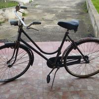 Bicicletta con freni a bacchetta