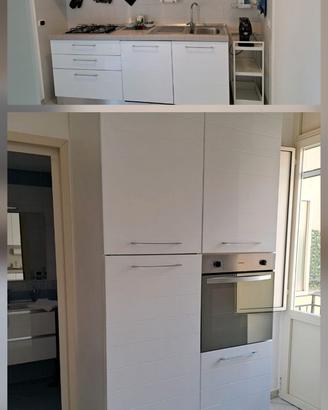 Nuovissima cucina componibile 3,3 mt bianco lucido