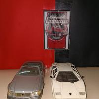 Mercedes 300sl maisto-lamborghini coutach polistil