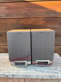 2 casse altoparlanti Sony