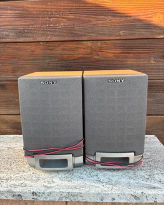 2 casse altoparlanti Sony