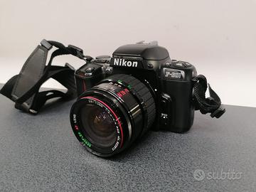 Nikon AF 601 + obiettivo