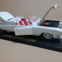Modello auto cadillac eldorado bianca no burago