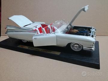 Modello auto cadillac eldorado bianca no burago