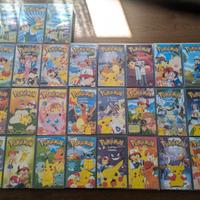 POKEMON VHS 33 cassette originali