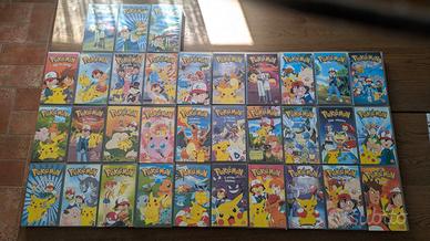 POKEMON VHS 33 cassette originali