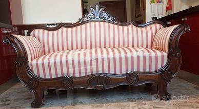 Divanetto stile Luigi Filippo