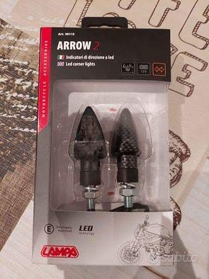 lampa arrow frecce moto lampadina carbon