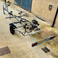 Carrello Barca/Gommone Basculante 600 Kg - Buono