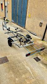 Carrello Barca/Gommone Basculante 600 Kg - Buono