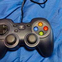 Logitech F310 Gamepad, Controller Cablato con Layo