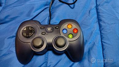 Logitech F310 Gamepad, Controller Cablato con Layo