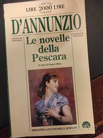 libro Le novelle della Pescara - D'Annunzio