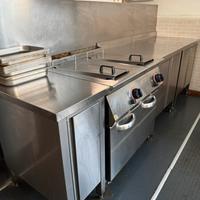Cucina completa per ristorazione