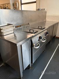 Cucina completa per ristorazione