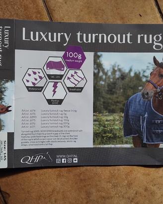 coperta paddock pony