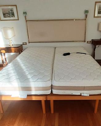 Letto matrimoniale FIBE Tecnoflex con materassi