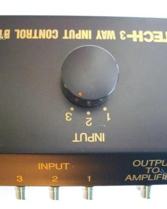 Selettore audio a 3 porte