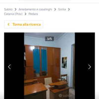 Stanza da letto completa