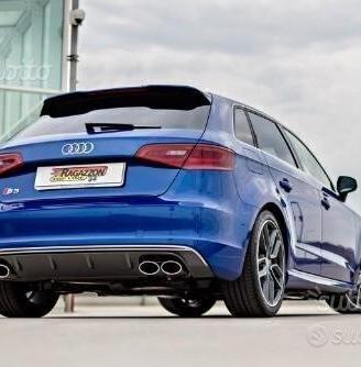 AUDI S3 8V 2013>2020 Scarico Inox