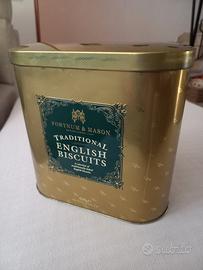Scatola in latta  biscotti inglesi Fortnum & Mason