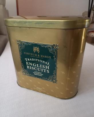 Scatola in latta  biscotti inglesi Fortnum & Mason