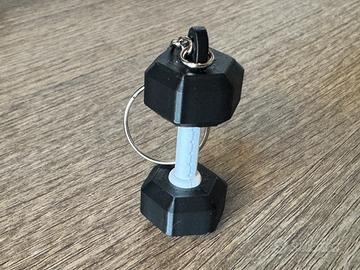 Portachiavi manubrio palestra