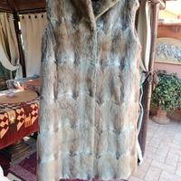 Gilet lungo di Pelliccia 
