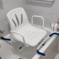 Sedia girevole vasca bagno anziani