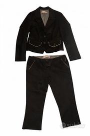 Completo Juggler donna nero vintage L/46