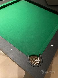 Tavolo da biliardo trasformabile in tavolo pranzo