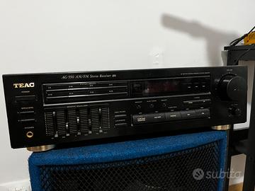 Amplificatore TEAC AG-550 ricevitore fm