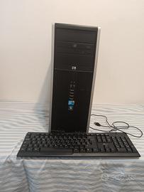 PC Fisso HP Compaq Intel Core 2 Duo + Tastiera US