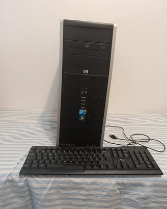 PC Fisso HP Compaq Intel Core 2 Duo + Tastiera US