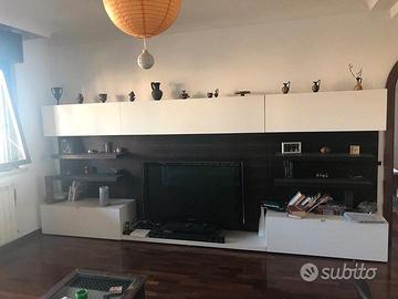 parete soggiorno di qualità 