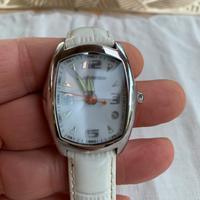 Chronotech orologio con cinturino bianco