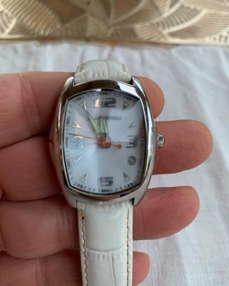 Chronotech orologio con cinturino bianco
