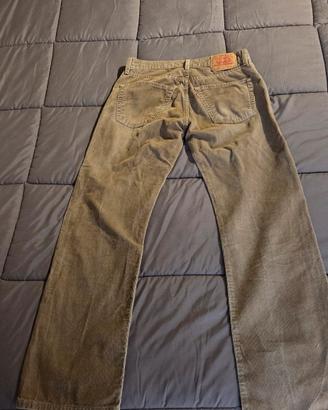 pantalone da uomo in velluto Levis 