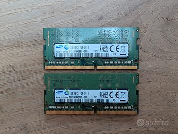 Samsung Ram 16GB ddr4 sodimm 2133 2x8 GB