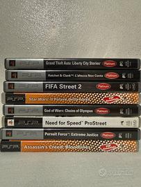 Lotto giochi psp