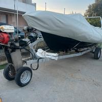 Carrello alaggio motorizzato inox