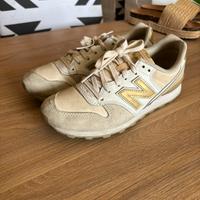 Sneakers New Balance 996 pelle beige 36