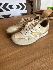 Sneakers New Balance 996 pelle beige 36