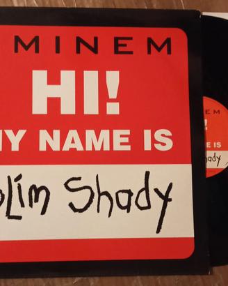 Eminem My Name Is Vinile 12 Promo Uk 1999