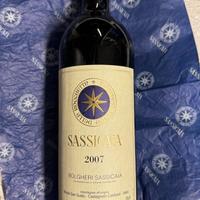 Sassicaia anno 2007