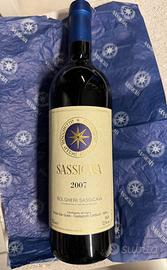 Sassicaia anno 2007