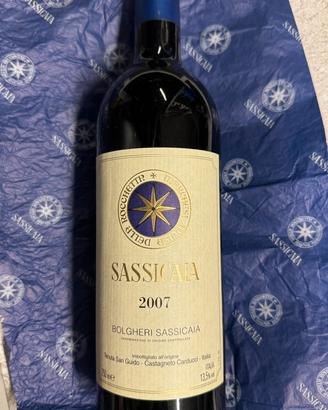 Sassicaia anno 2007
